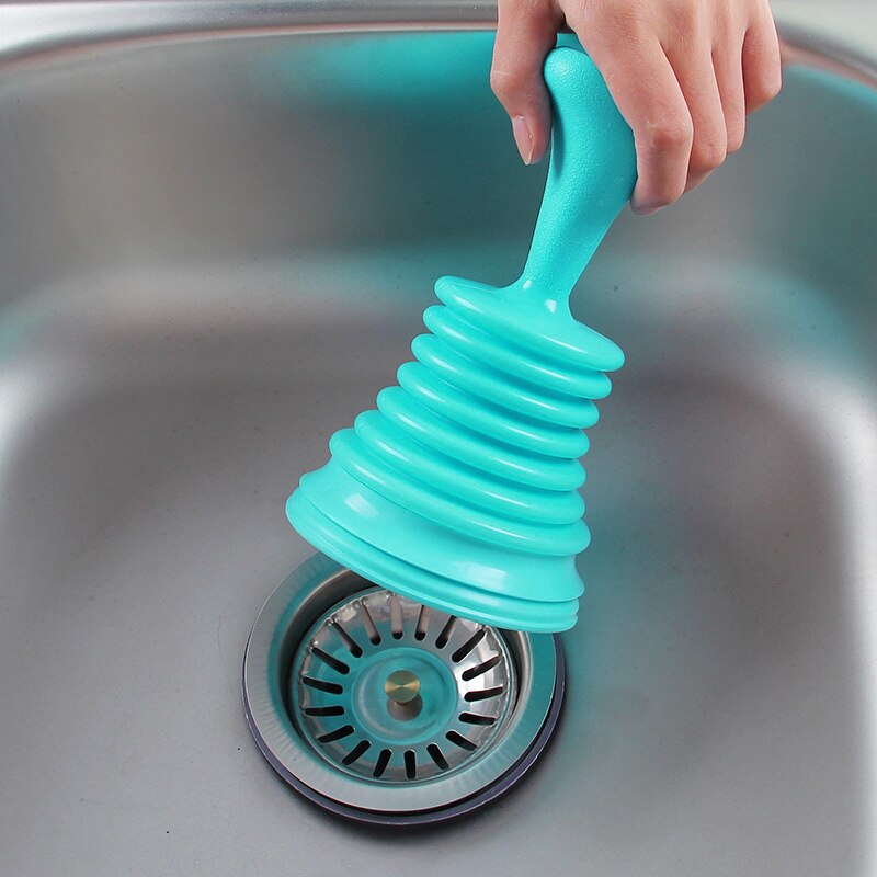 Household Pipeline Dredger Powerful Sink Pipeline Dredger Suction Cup Drainage Cleaner Tool Toilet Brush Suction Cup