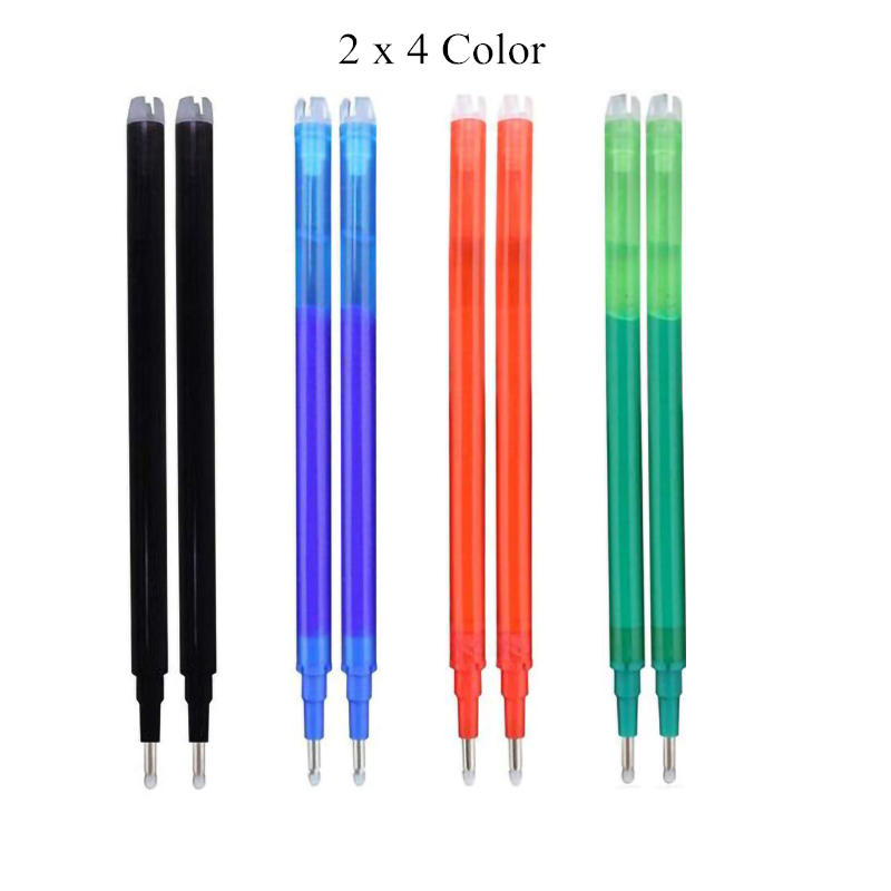 Meerkleurige 0,5 mm uitwisbare gelpennen met vullingen Gum zwart blauw rood balpennen voor het schrijven van Kawaii briefpapier