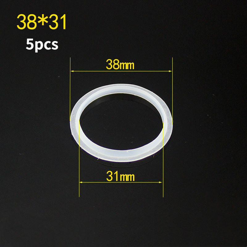 Bague d'étanchéité de vidange en Silicone, joint Anti-fuite, joint de remplacement pour baignoire, évier, bouchon Pop-Up, joint de rondelle, accessoires de bain: Rose