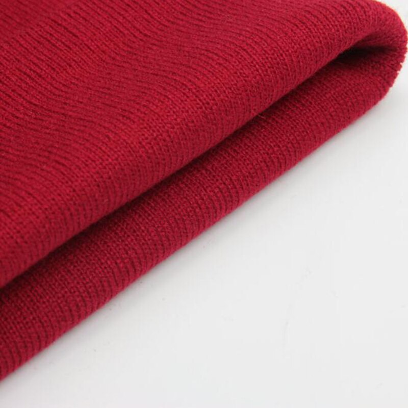 Mode Effen Kleur Gebreide Mutsen Hoed Winter Warm Ski Hoeden Mannen Vrouwen Multicolor Caps Zachte Elastische Cap Sport Bonnet