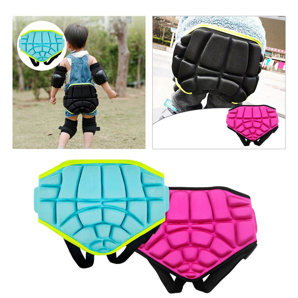 Children Sports Butt Pad Ski Snow Boarding Skate Hip Protective Padded Shorts, Kids Protective Hip Pad