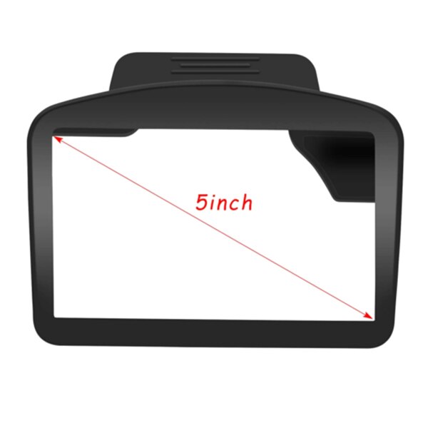 1 Pcs Auto Gps Zonnescherm Visor Cover Duurzaam Voor Garmin Nuvi 5 Inch Gps Navigatie TD326