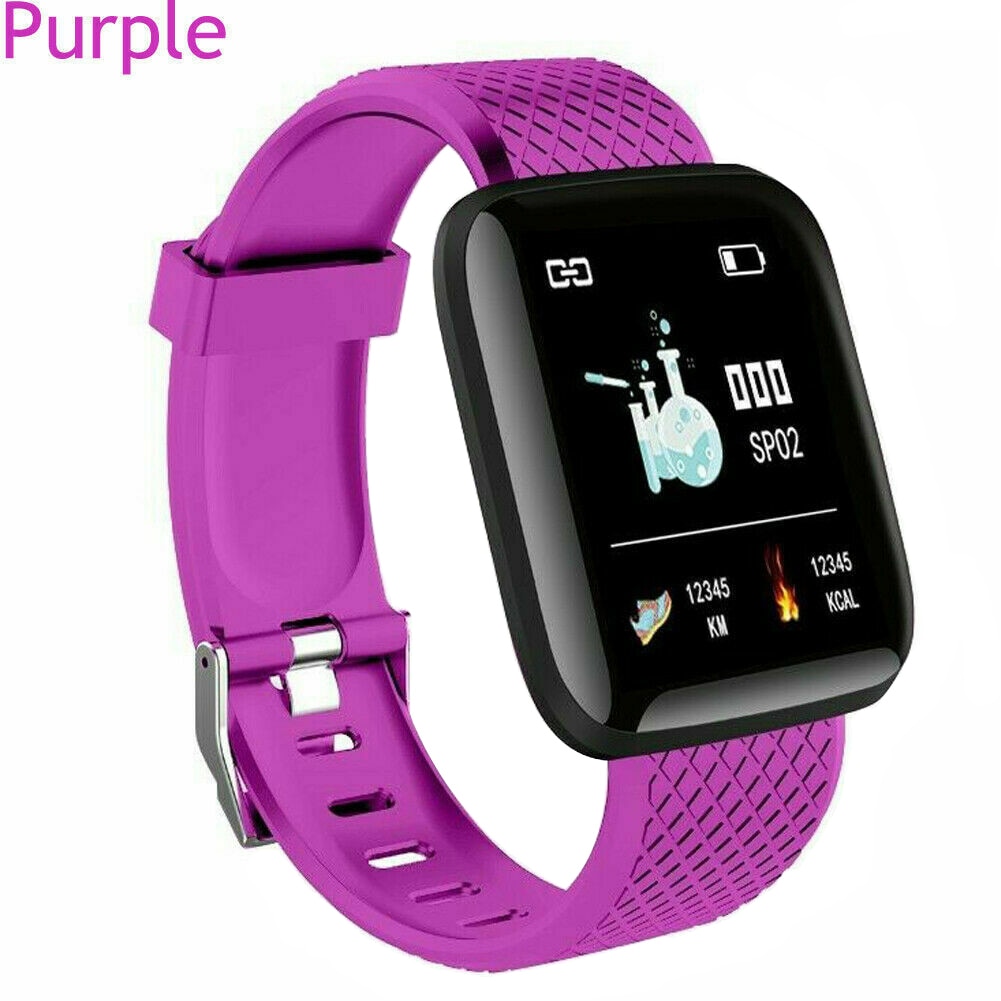 Protable Bluetooth Smart Watch Heart Rate Oxygen Blood Pressure Sport Fitness Tracking Device DU55