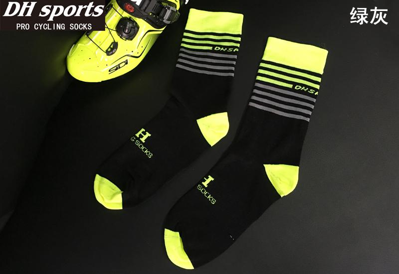 Professionelle Anti-schweiß Atmungs Radfahren Socken Sport Laufen Fahrrad Schweiß Wicking Socken unisex Bunte Fahrrad Socken: 03