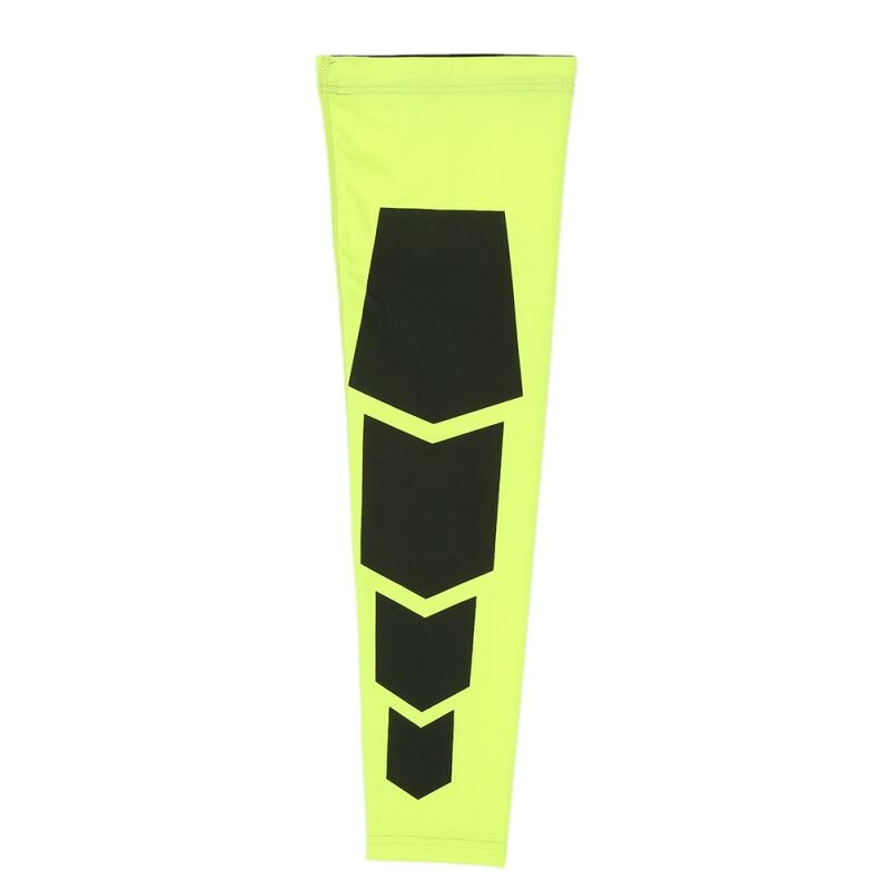 Sports de plein air cyclisme jambe genou à manches longues protecteur engrenage résistant aux chocs antiglisse jambières: green / XL