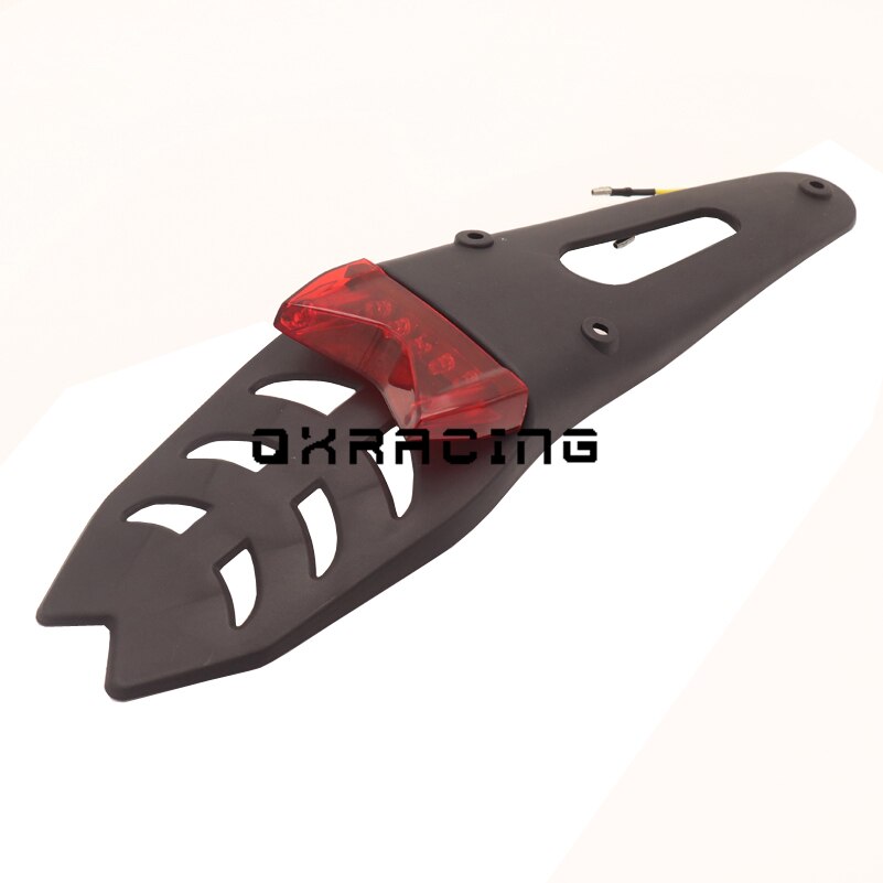Universal 12V Motorcycle Rear Fender LED Brake Stop Rear Tail Turn Light Enduro Dirt Bike Lamp Moto Accessories