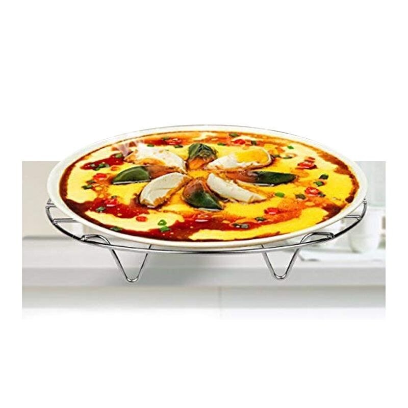 Air Fryer Accessories High Stainless Steel Cooking Steamer Steamer Steamer Steamer Rice Rack Plate Kitchen Tools