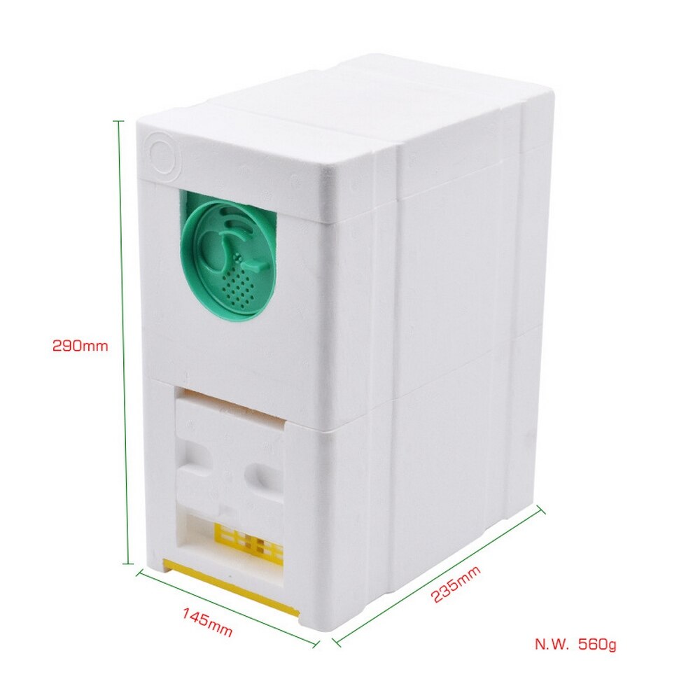 1pcs Beekeeping Pollination Box Flow Hive Portable Beekeeping King Pollinator Mating Hive Apiary Essential Beekeeping Tools