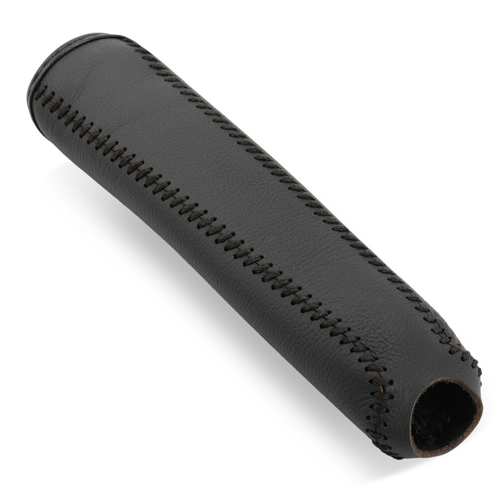Ingranaggi in pelle coperchio freno a mano interni Auto per Benz Smart Fortwo: Black