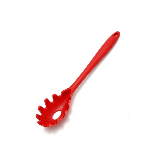 Silicone Turners Nonstick Wok Spatula with Stainless Steel handle Fried Shovel Frying Pan Spatula Kitchen cooking Utensils: D