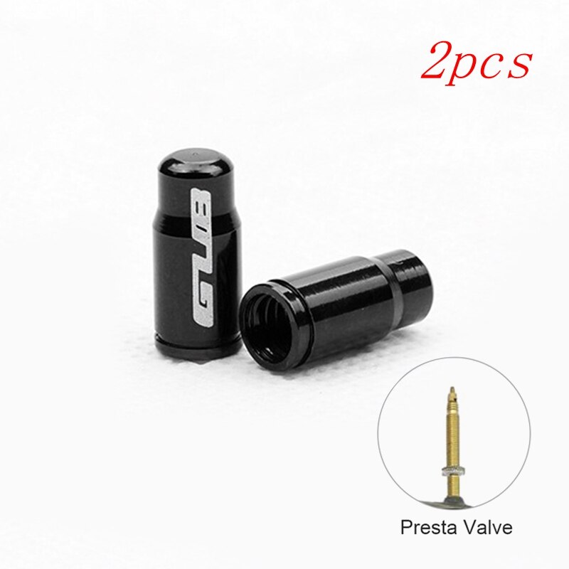 4 1 Bicycle Valve Tools Multifunction / Valve Disassembly Installation Tool For MTB Road Bike: 2pcs Valve cap-Black