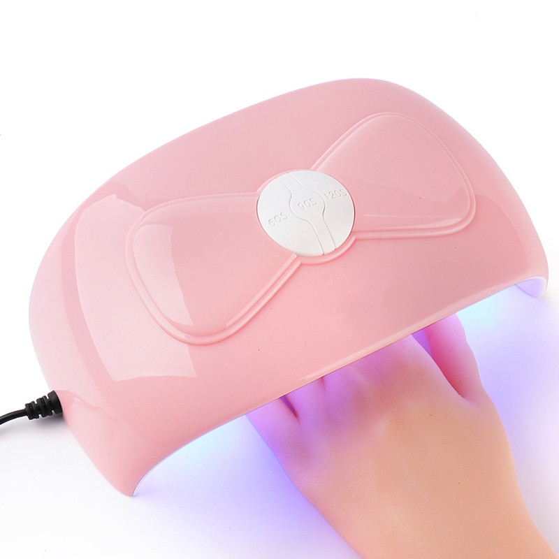 54w negler uv lampe gel polish tørketrommel gel lakk herding lys pedikyr manikyr spiker led lampe