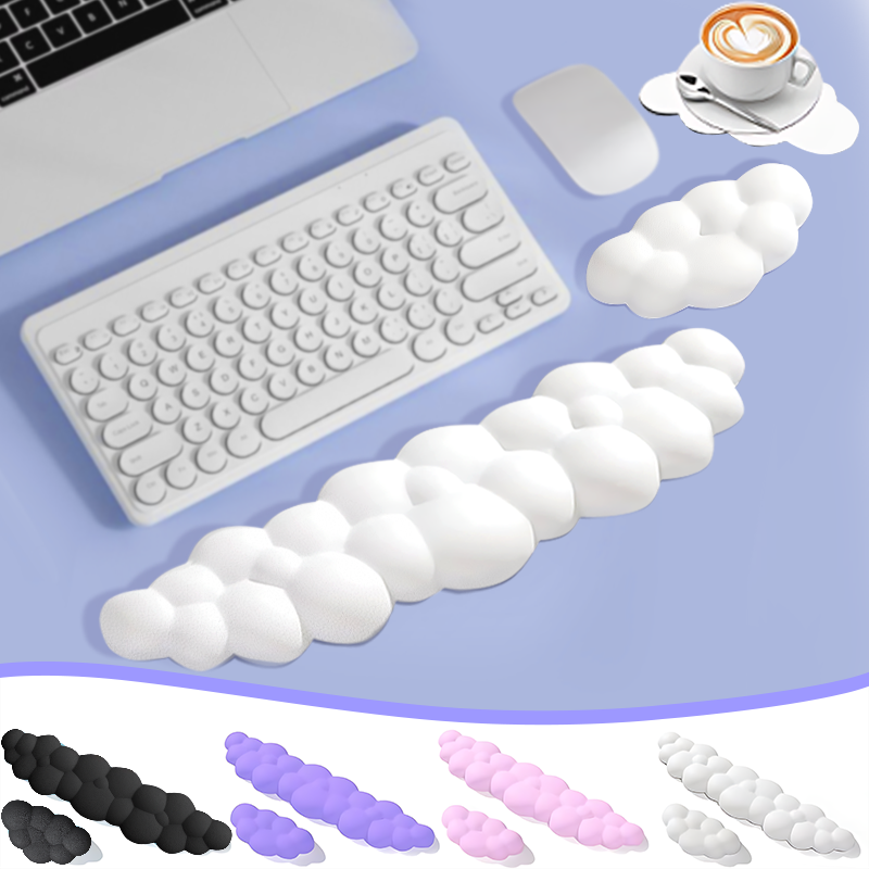 Wolken bilden Handballen auflage Anti-Rutsch-Schreibtisch matt Erinnerung Schaum Handballen auflage Ergonomisches Mauspad Eingabe Handballen auflage Büro zubehör