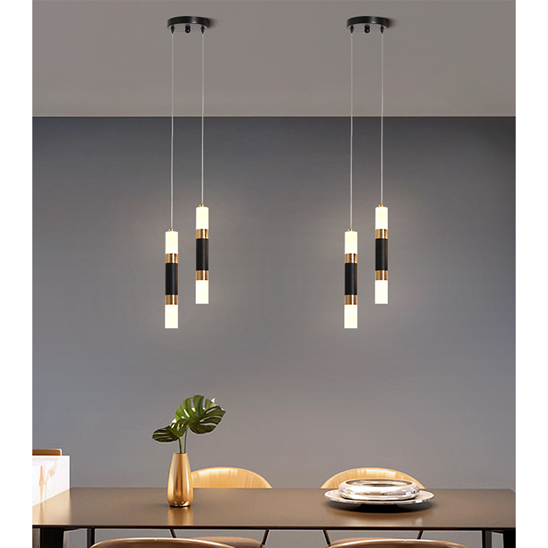 Fumi Modern Pendant Light Kitchen Fixture Simple Yet LED Black Mini Pendant Lighting fo Kitchen Island Bedroom Bedside
