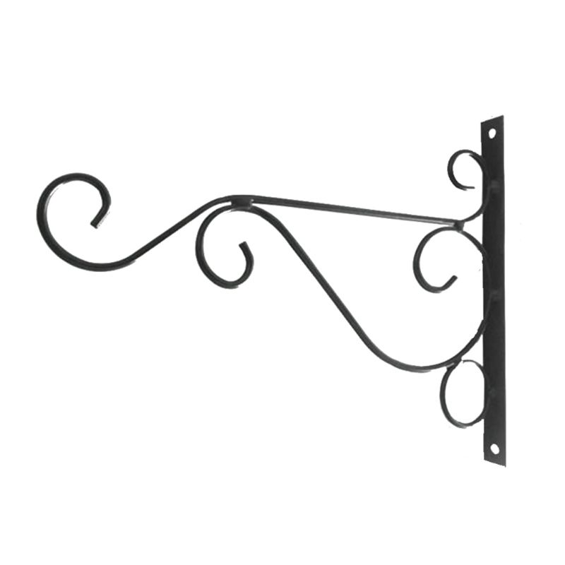 Muur Gemonteerde Haak Bloem Stand Decoratie Muur Opknoping Mand Beugel Eenvoudige bloempot Houder: BK