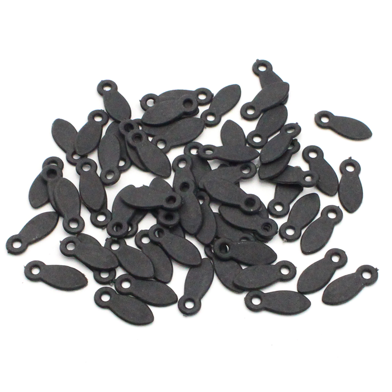100 unids/lote 8*21mm giratorio botones de bloqueo DIY álbum de fotos decoración de Marco adorno para álbum de recortes Turnbutton YG1317
