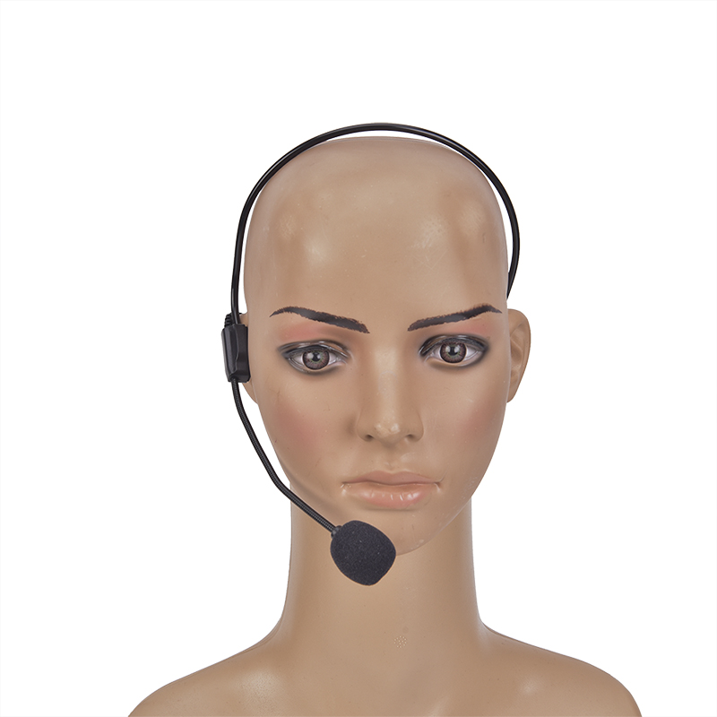 Tragbare Headset Mikrofon Wired 3,5mm Moving Coil Kopfhörer Dynamische Jack Mic Für Lautsprecher Tour Guide Lehre Vortrag