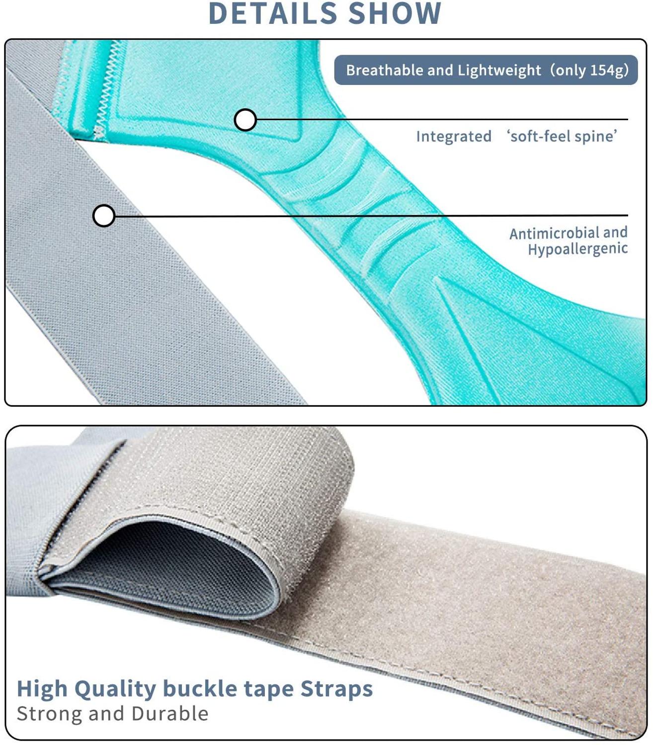 Terug Orthese Verstelbare Mannelijke En Vrouwelijke Terug Schouder Wervelkolom Ondersteuning Houding Trainer, Die Kan Helpen Verlichten Rugpijn