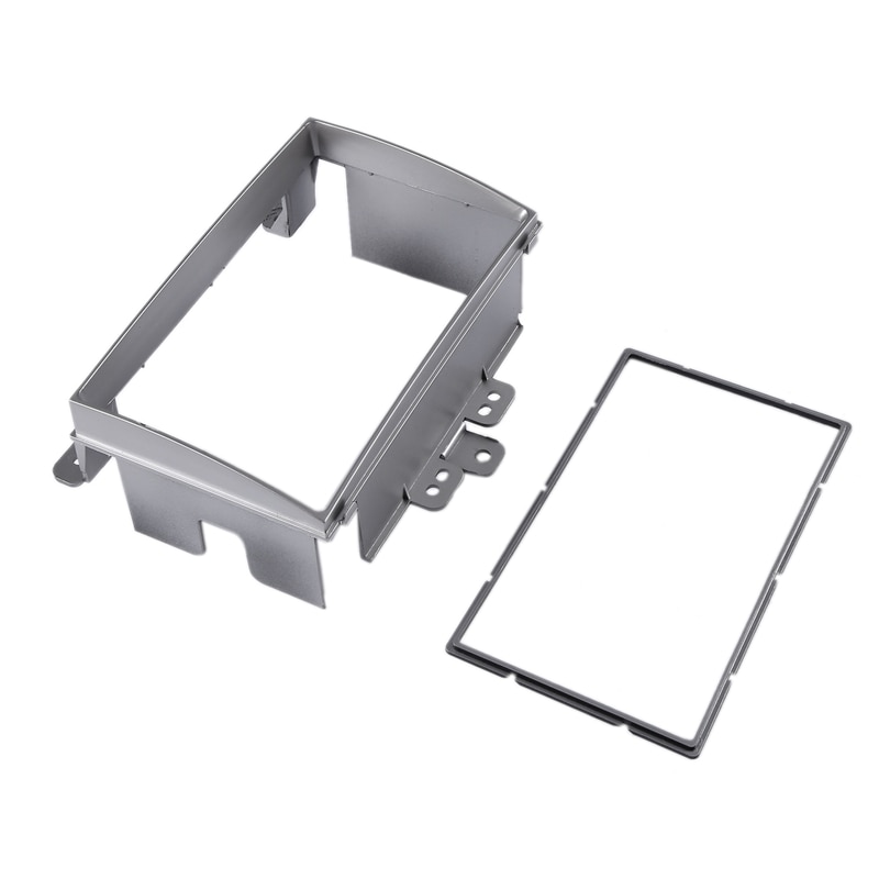 Dobbelt din bilradio fascia til hyundai i -20 i20 i 20 + 2 din, stereo plade ramme panel dash mount kit adapter trim bezel: Default Title