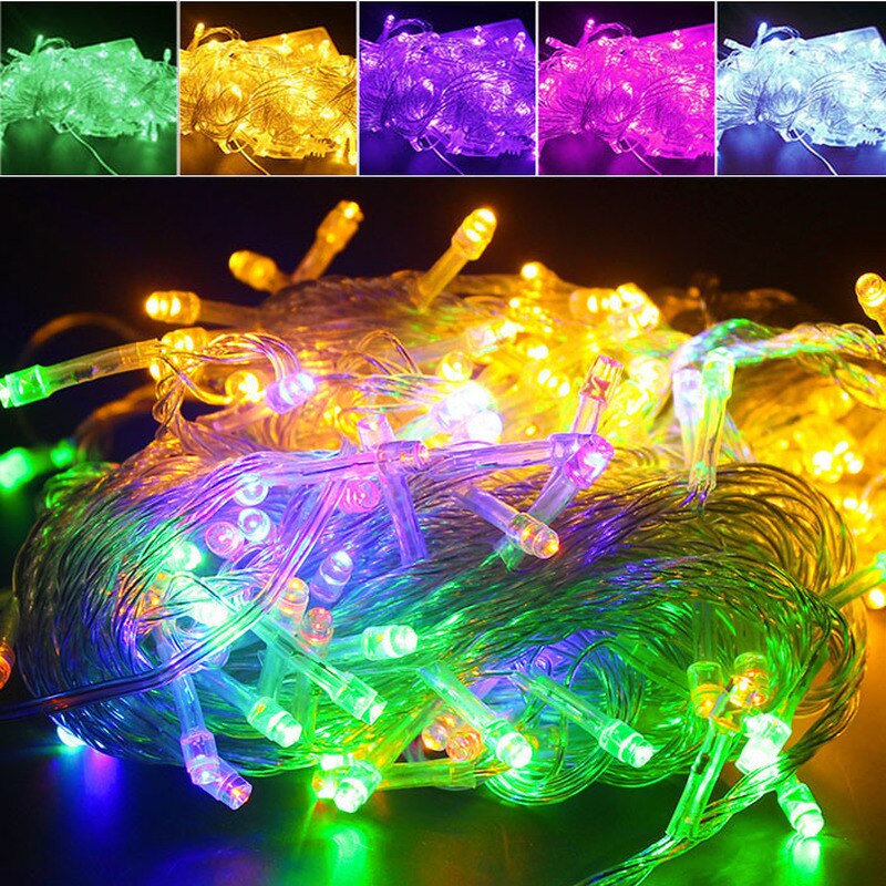 Guirnalda de luces Led RGB que cambian de Color, sincronización de luces parpadeantes para Navidad, habitación, pared, decoración interior y exterior