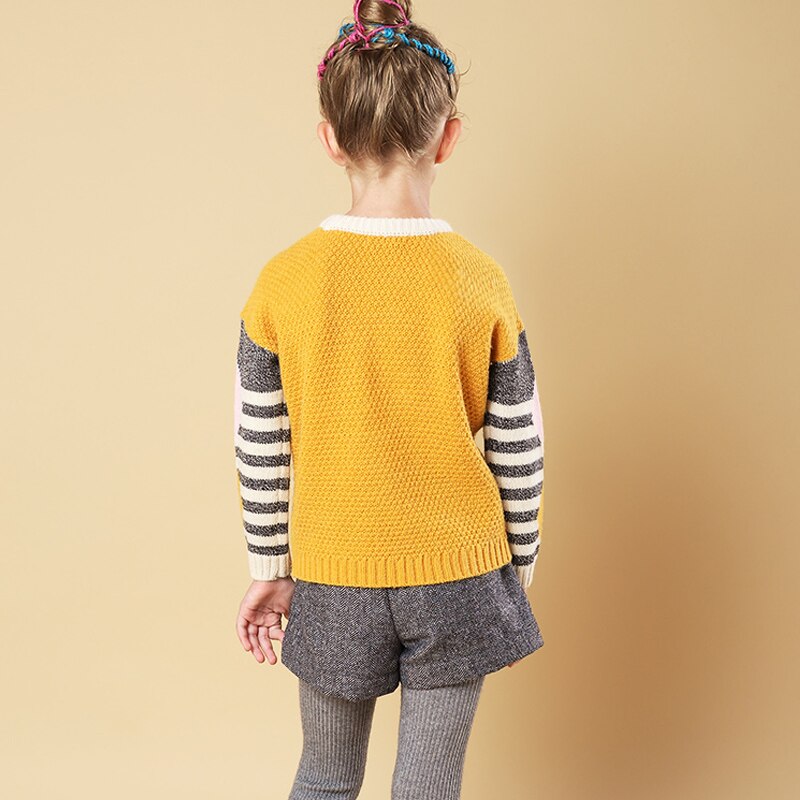 Truien Voor Meisjes Kleding Winter Trui Kids Truien Lange Mouw Bovenkleding Mode Kinderen Truien Kleding Katoen Herfst
