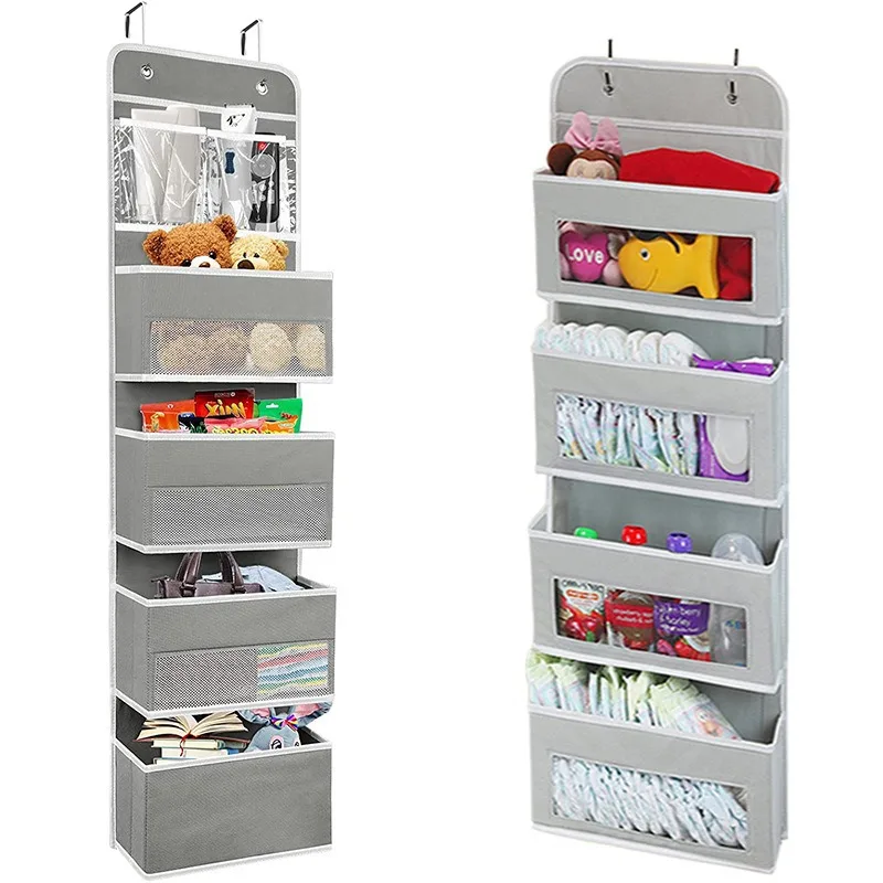 Hängende Aufbewahrungstasche für die Türrückseite, Wandmontage, Handy-Organizer, Baby-Bett-BHs, hängende Aufbewahrungstasche, gebündelte Tasche/Seil-Tasche