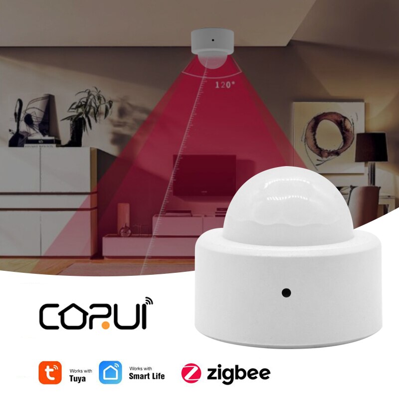 Tuya Zigbee 3.0 Human Body PIR Motion Sensor Wireless Smart Life Home Security Intelligence Detector System Gateway Hub Request