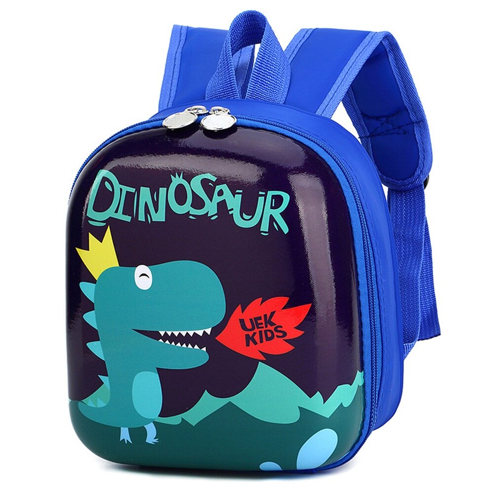 Nowa torba szkolna dla przedszkolaków kreskówka moda wielobarwne skorupki plecak dla dzieci chłopcy dziewczęta dzieci torby szkolne dla zwierząt: Niebieski