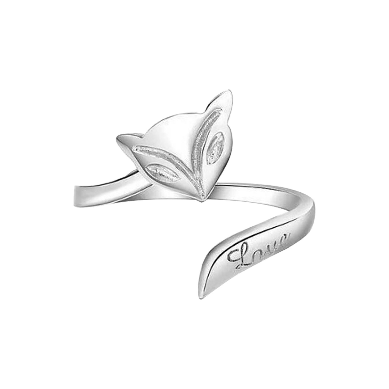 Adjustable Knitting Loop Crochet Loop Knitting Accessories Fox Models Ring Adjust Finger Wear Thimble Yarn Guides Knitted Ring: A