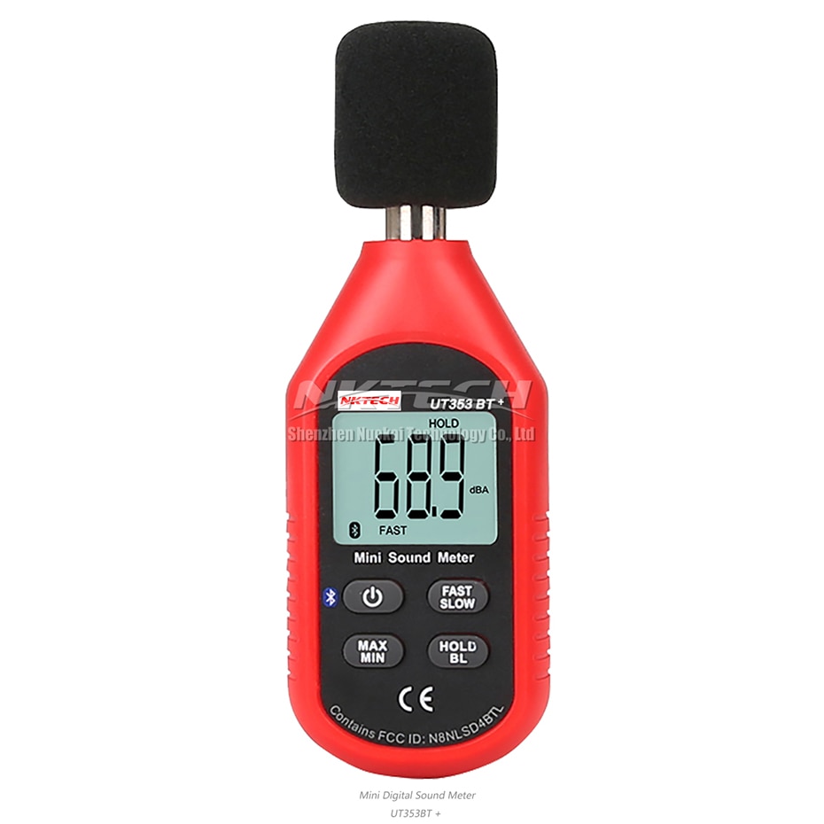 NKTECH UT333BT + Bluetooth Mini LCD Numérique Air Température Hygromètre Thermomètre Hygromètre Jauge Testeur UT333 Mise À Niveau