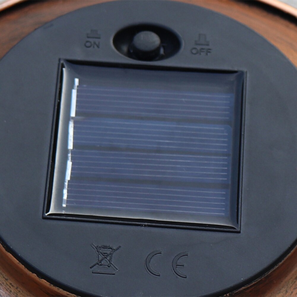 Metal Bird Feeder Outdoor Hanging Bird Food Holder Solar Lawn Lamp Garden Decor Multifunction Practical LED Night Light