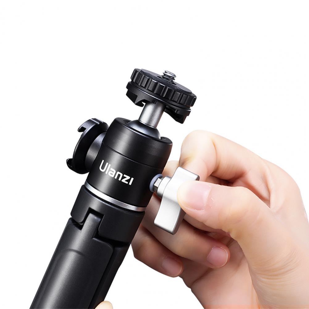 Tripé portátil para suporte e câmera ulanzi, acessórios duráveis para celular dslr