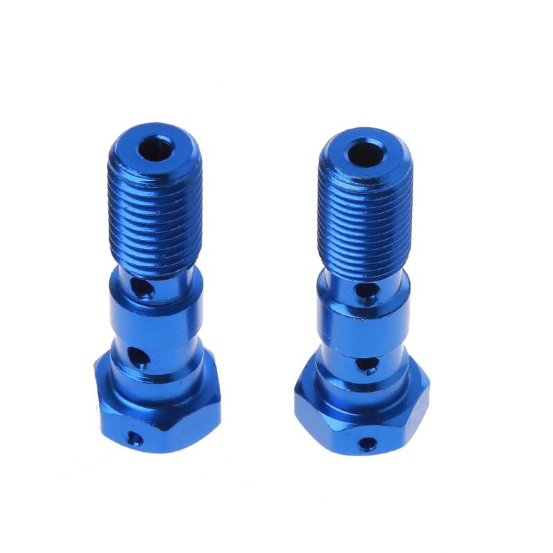 Tornillo de manguera de aceite para cilindro maestro de freno de Moto tornillos de tubo Universal con arandela para motocicleta M10x1.25/M10x1.0