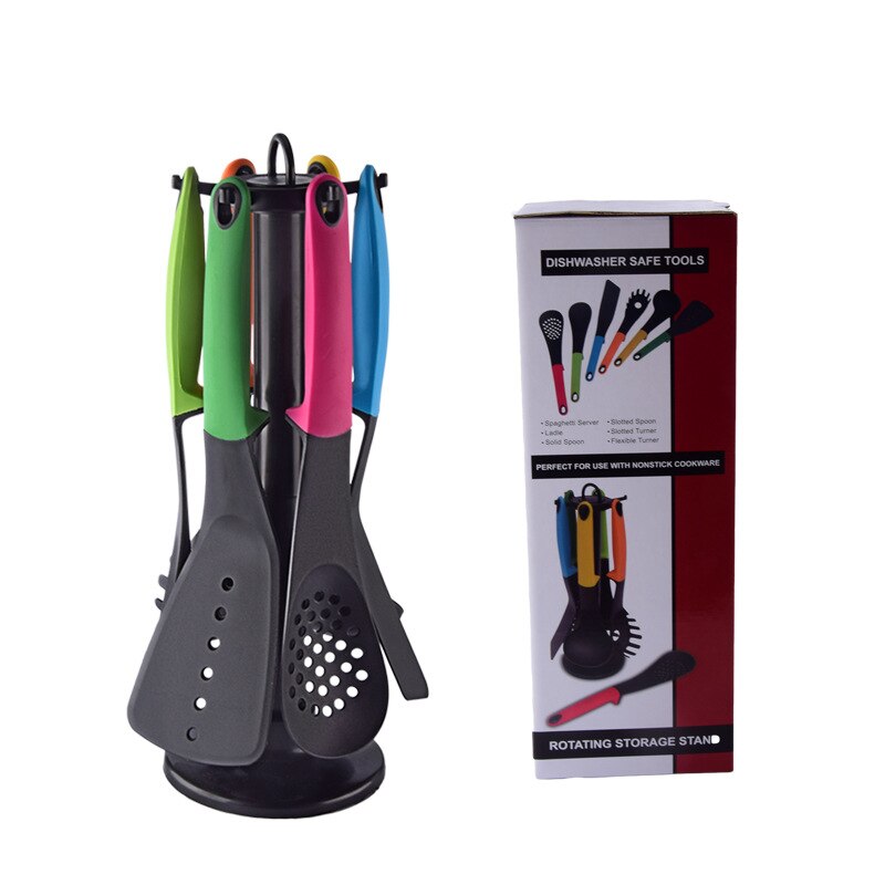 Zeegle ustensiles de cuisine en Silicone pour la cuisson ustensiles de cuisine résistants à la chaleur Set ustensiles de cuisine antiadhésifs ustensiles de cuisine 6 Styles: Default Title