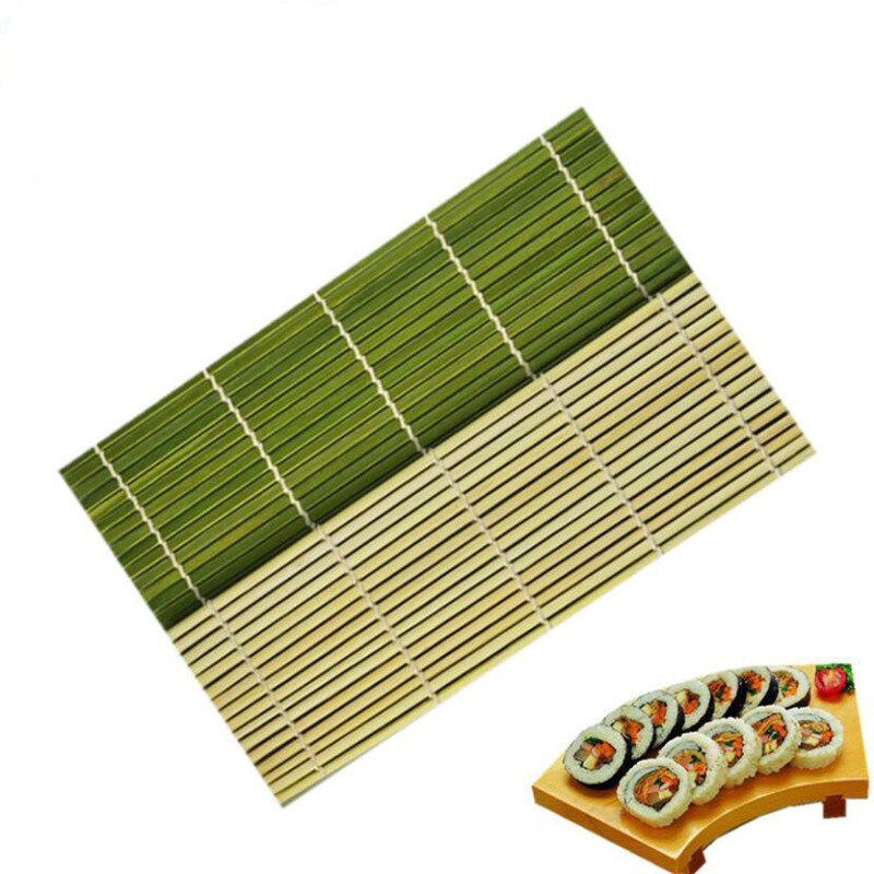 Sushi Rollen Rolle Bambus DIY Sushi matt Onigiri Reis Rolle Hand Hersteller Sushi Werkzeuge Küche Japanischen Lebensmittel Beto Küche Werkzeuge
