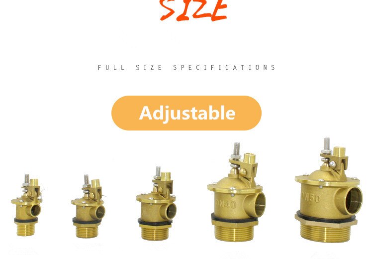 Large flow Floating ball valve water boiler Cold and Water Tank Water level regulator Stainless steel