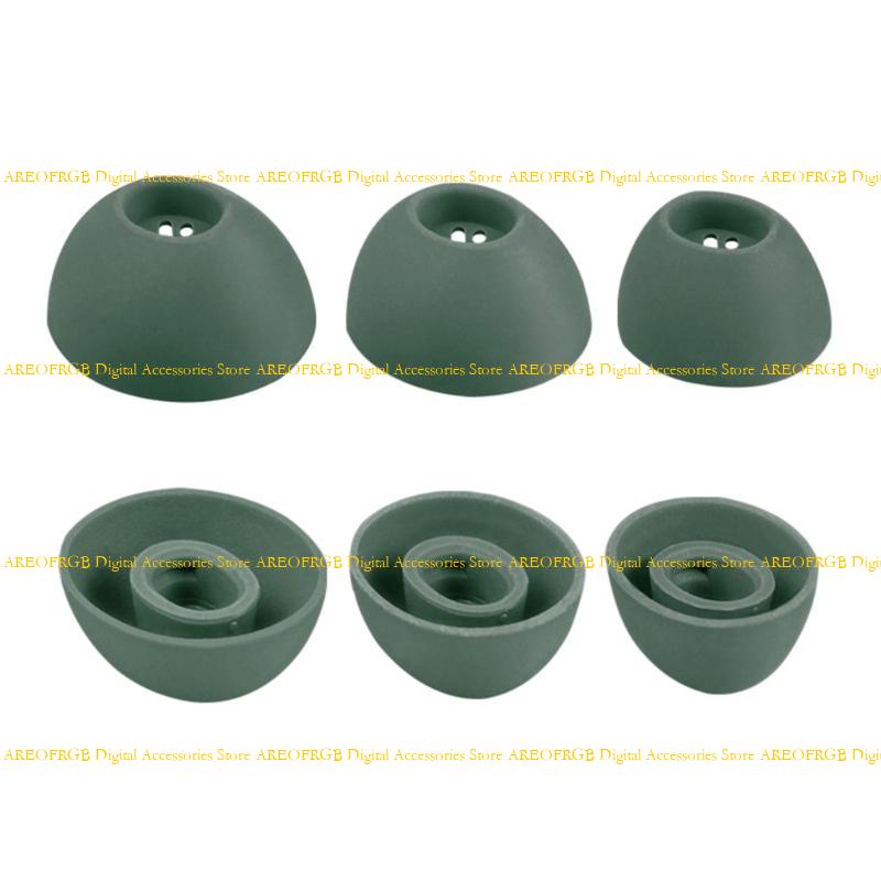 E21E 3Sets Siliconen Oordopjes Tips Oordoppen voor Buds Pro2 in oorhoofdtelefoons Oorkaarten geluidsisolatie