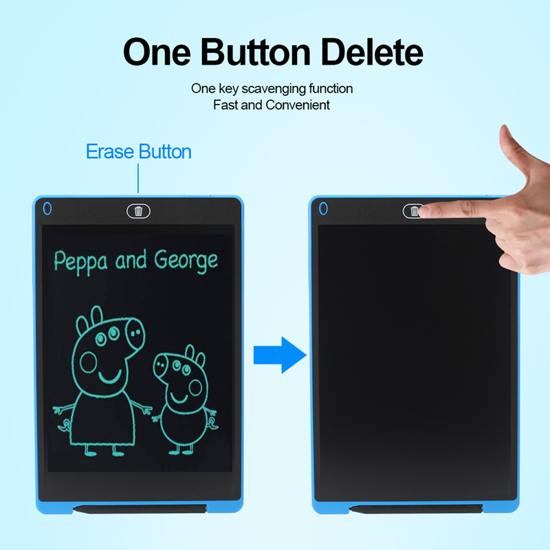 Grafische Tekening Tablet Smart Tekentafel Lcd Schrijven Tablet Elektronica Schrijfbord 12 Inch Schilderij Pad Voor Kinderen Tekenen