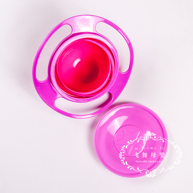 Service Plate Tray Solid Feeding Baby Feeding Learning Dishes Bowl Dinnerware For Kids Eating Training Gyro Bowl