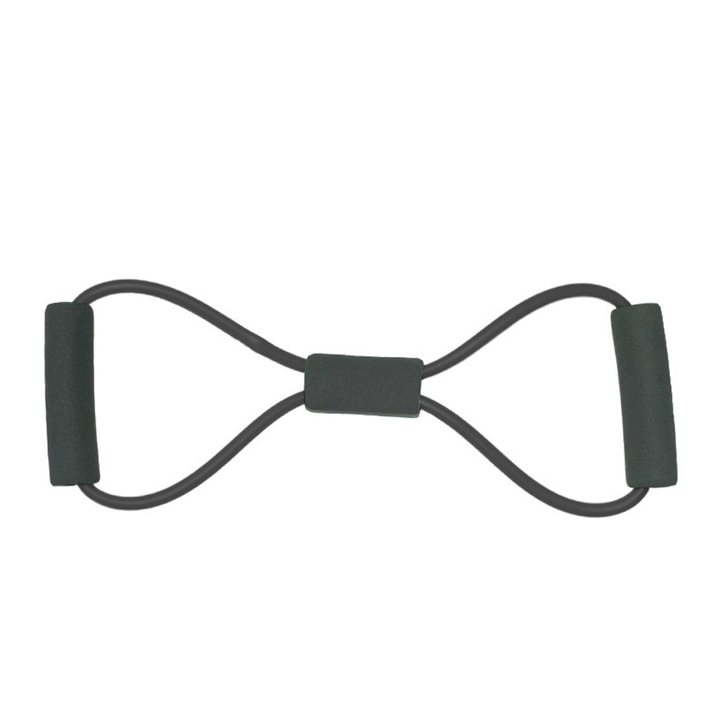Bodybuilding Fitness Fitness Workout Fitnessapparatuur 8 Woord Borstexpander Yogaband Weerstandsbanden Armkracht Trekkoord: WIT