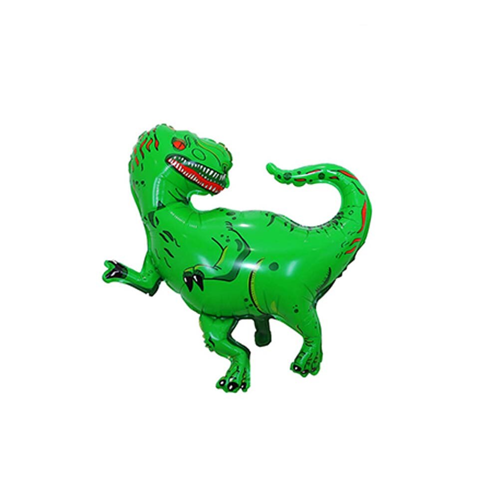 1/4/5 Pcs Mini Dinosaur Foil Balloon Boys Animal Balloons Childrens Toy Dinosaur Birthday Party Jurassic Decorations Balloon: H