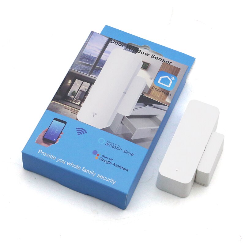 WIFI Magnetic Switch Door Sensor APP Control Door Security Alarm Magnetic Switch Wireless Window Alexa Google Home