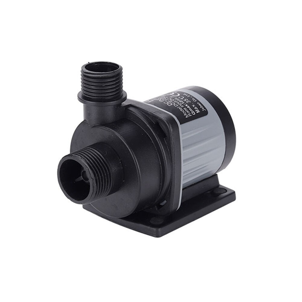 DC 24V Submersible Pump DCS High Lift Water Pump Fish Adjustable Mute Energy Saving Controllable Flow Fountain Water Pump: Light Grey