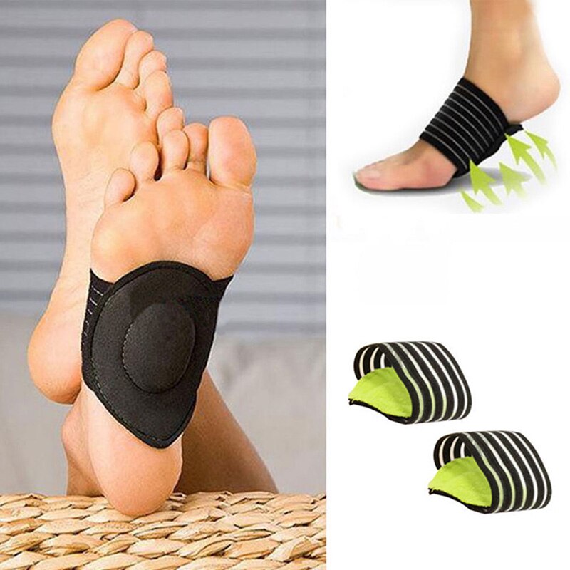 1 Paar Voet Hak Pain Relief Fasciitis Plantaris Binnenzool Pads Arch Ondersteuning Schoenen Insert Pad TOO789: Default Title
