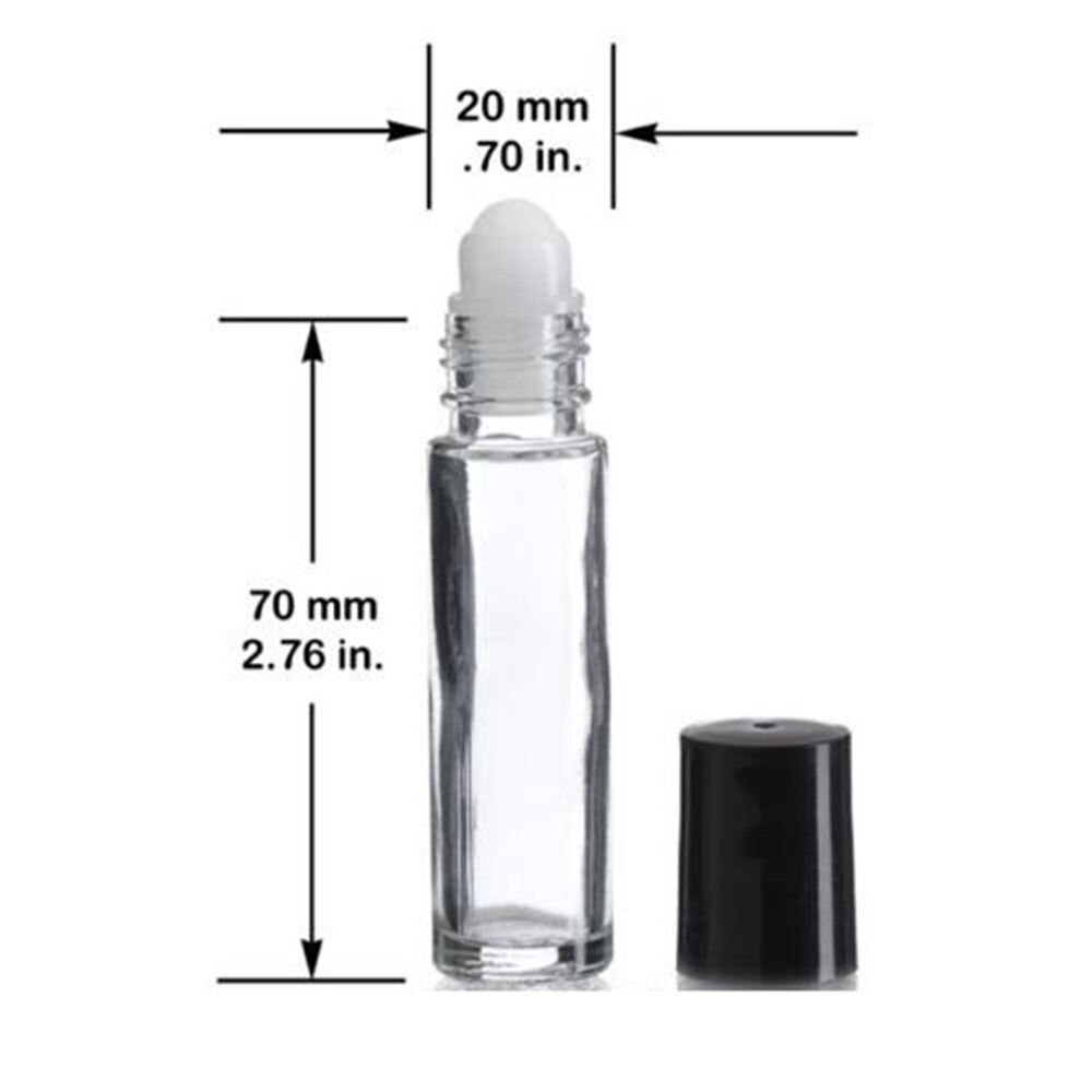 Roll-On 10Ml Lege Glas Voor Reizen Kleine Luxe Geur Olie Parfum Fles