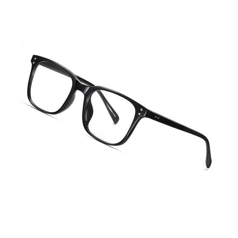 Lunettes de vue anti-lumière bleue aofly pour hommes et femmes, verres photochromiques, style vintage, carrées, pour jeux vidéo, pour ordinateur ,  uv400: C3 noirs