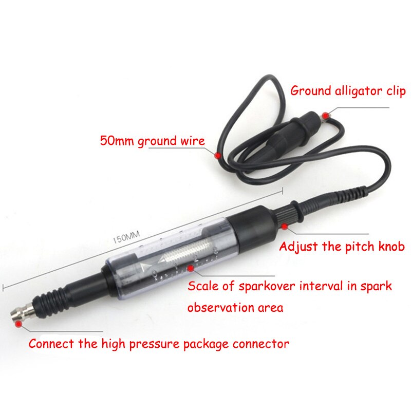 Testeur De Bougie D'Allumage Pour Voiture - Dépannage Moteur, Métal Et Plastique - Riloer