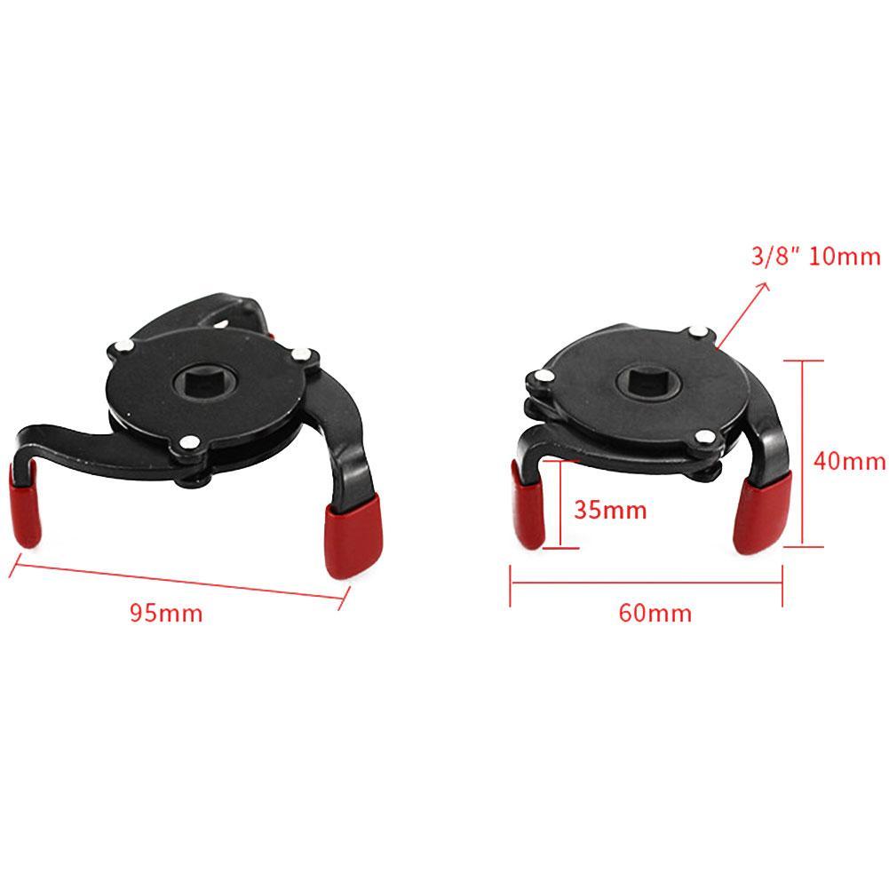 Universal 3 Jaw Oil Filter Remover Tool Tool Filter Oil Special Wrench Oil Interface Tools Cars Tool Filter Re E3U1