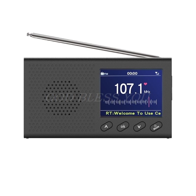 Portable DAB Receiver FM Radio Bluetooth 4.2 Music... – Grandado