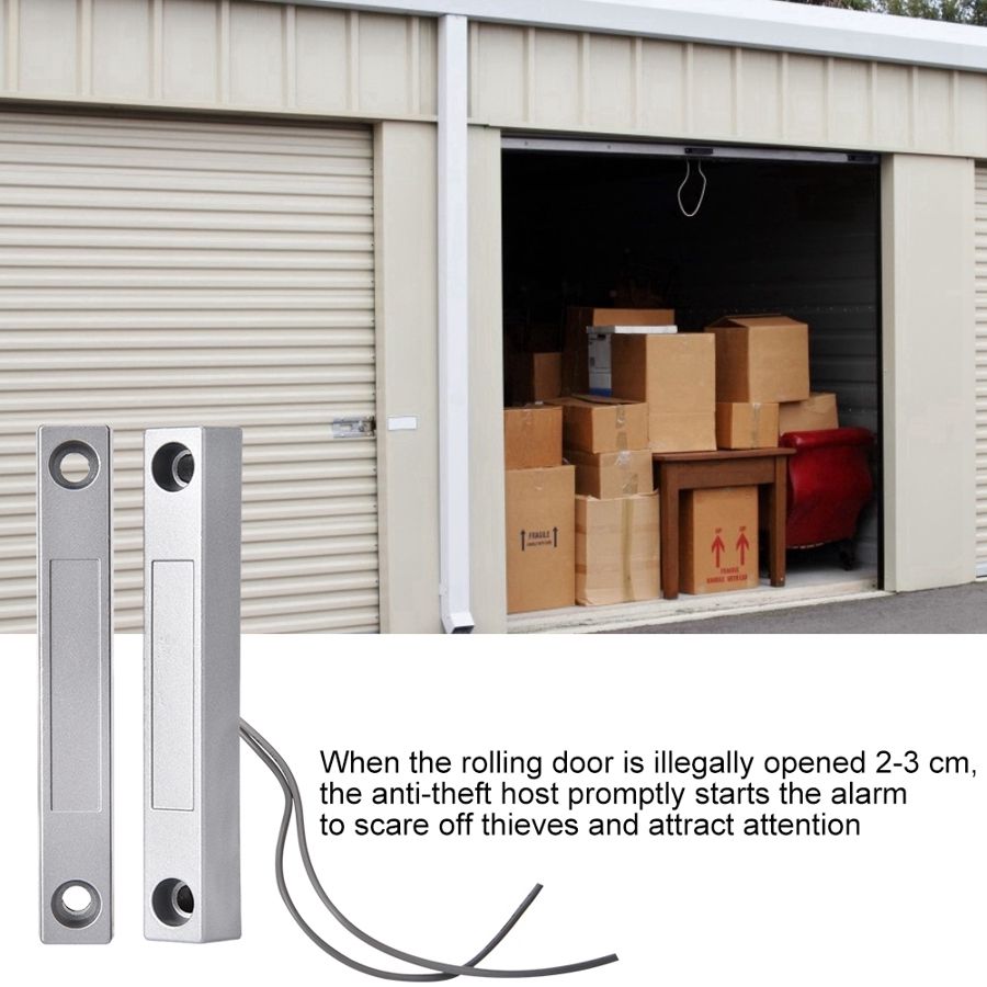 MR-58 Wired Rolling Door Magnetic Contact Sensor Anti-theft Accessories for Security Alarm System